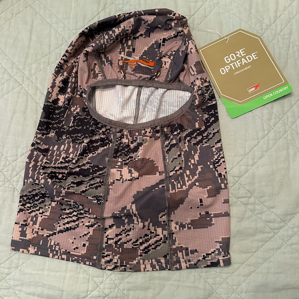 Sitka Men’s Lightweight Balaclava Optifade Open Country NWT